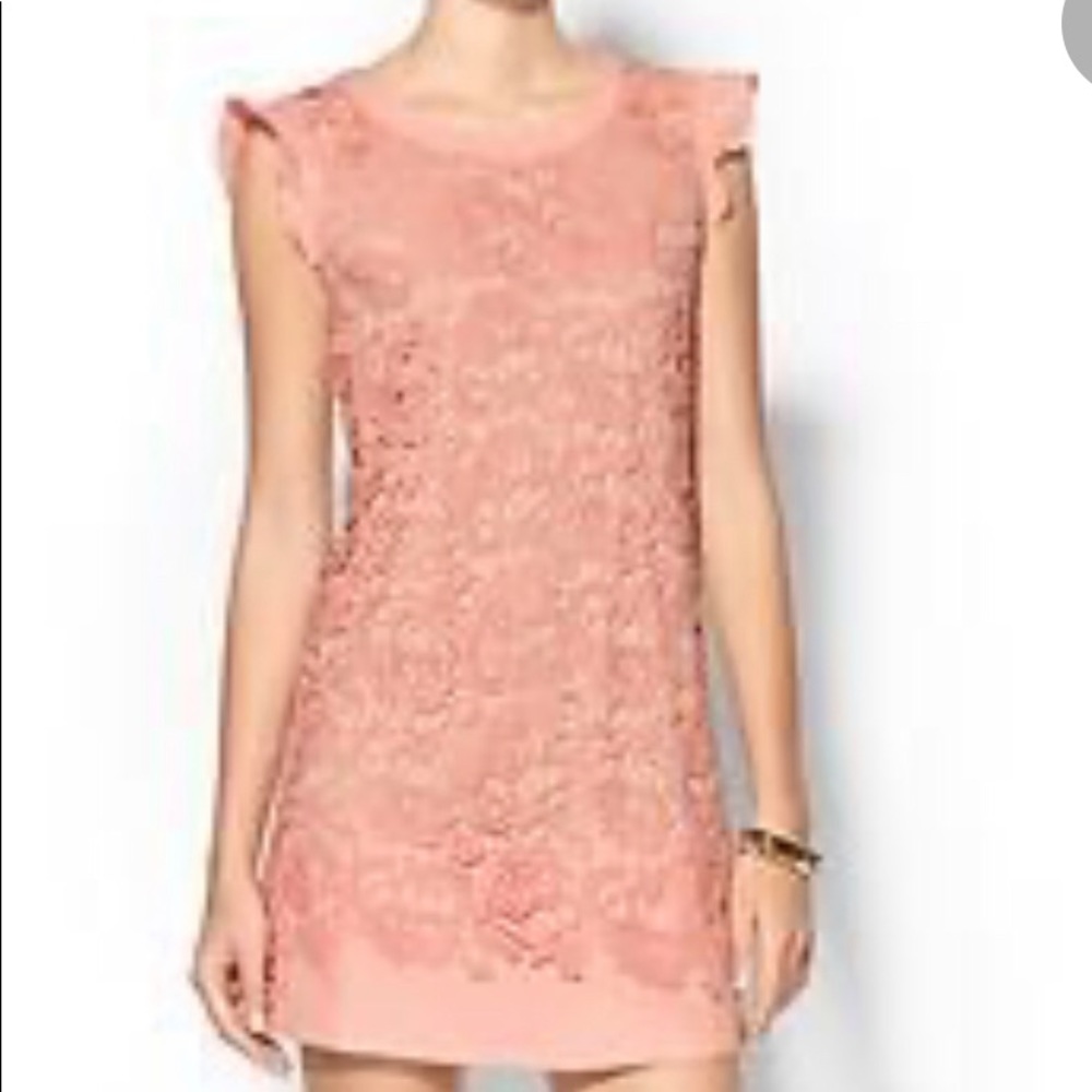 New, Rhyme Los Angeles. Pink lace dress